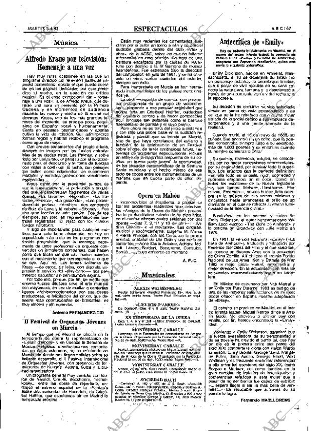 ABC MADRID 05-04-1983 página 67