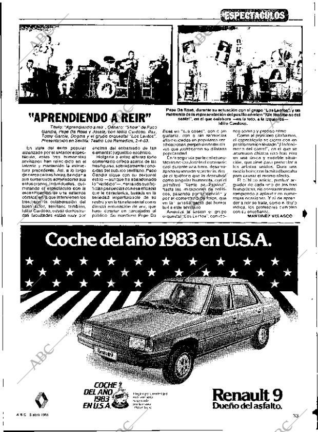 ABC SEVILLA 05-04-1983 página 105