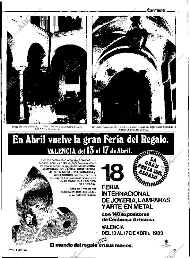ABC SEVILLA 05-04-1983 página 13
