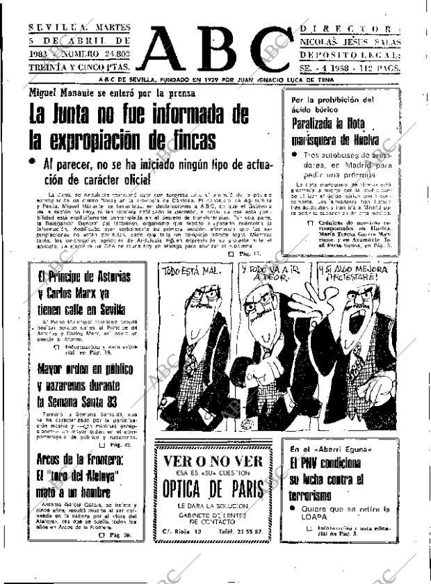 ABC SEVILLA 05-04-1983 página 21
