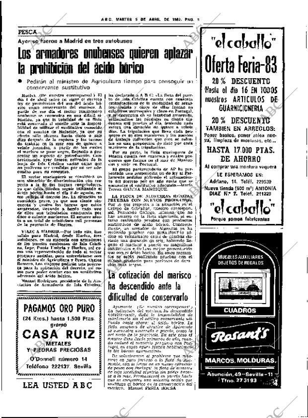 ABC SEVILLA 05-04-1983 página 25
