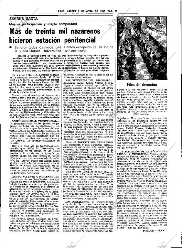 ABC SEVILLA 05-04-1983 página 43