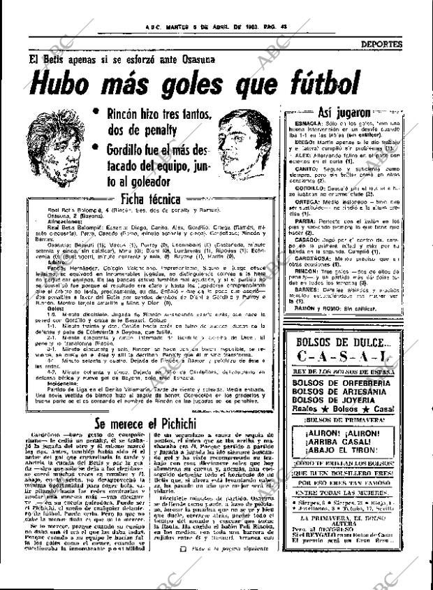 ABC SEVILLA 05-04-1983 página 63
