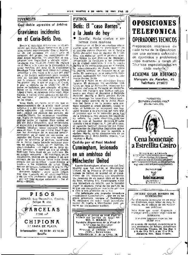 ABC SEVILLA 05-04-1983 página 73