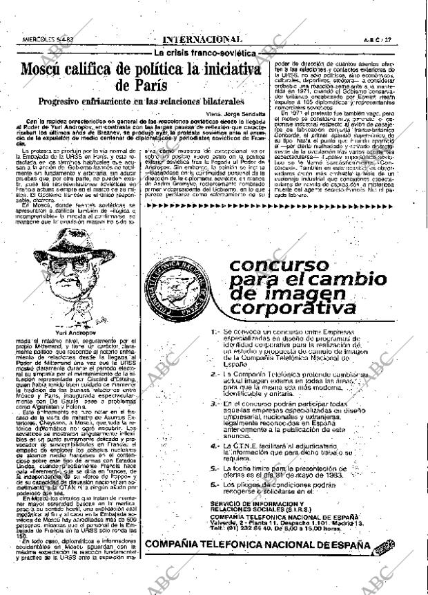 ABC MADRID 06-04-1983 página 27