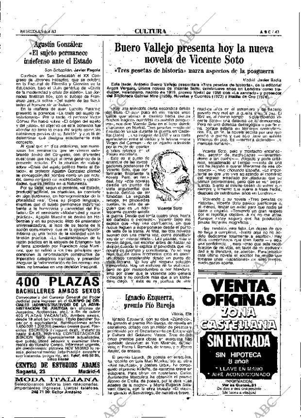 ABC MADRID 06-04-1983 página 43