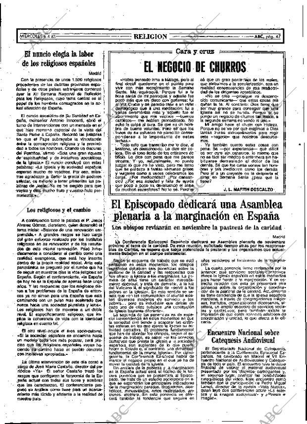 ABC MADRID 06-04-1983 página 47