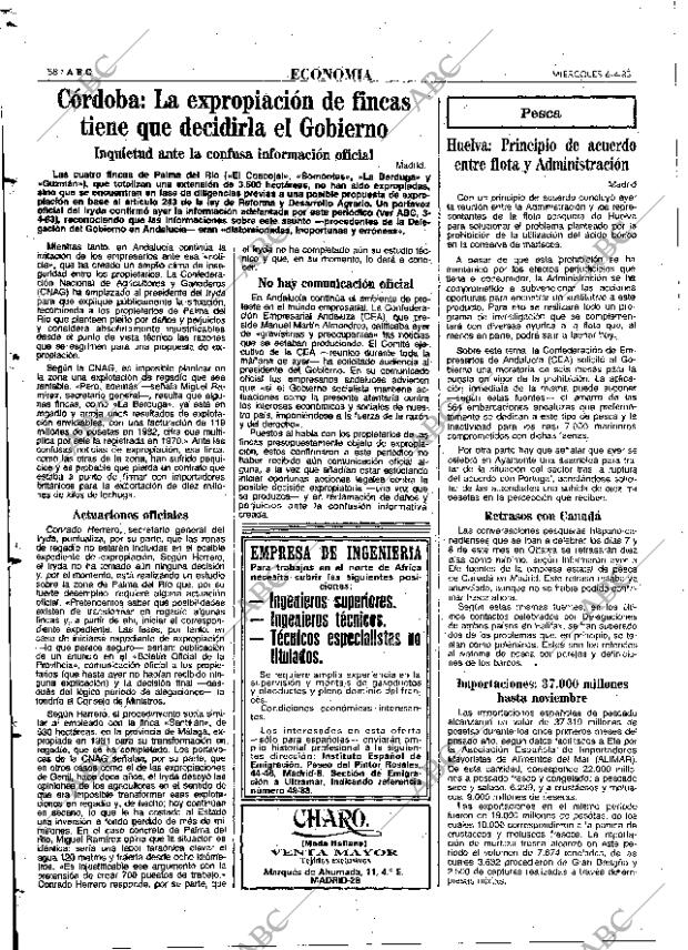 ABC MADRID 06-04-1983 página 58