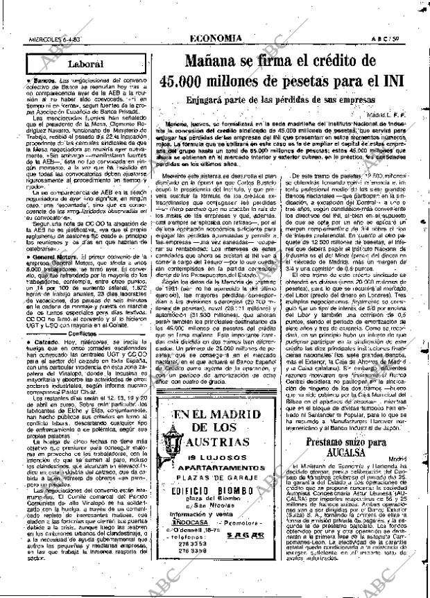 ABC MADRID 06-04-1983 página 59