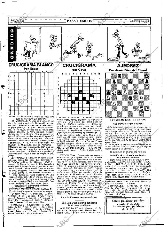 ABC MADRID 06-04-1983 página 88