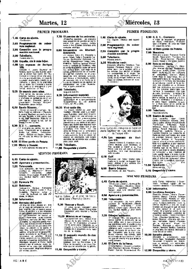 ABC MADRID 12-04-1983 página 102