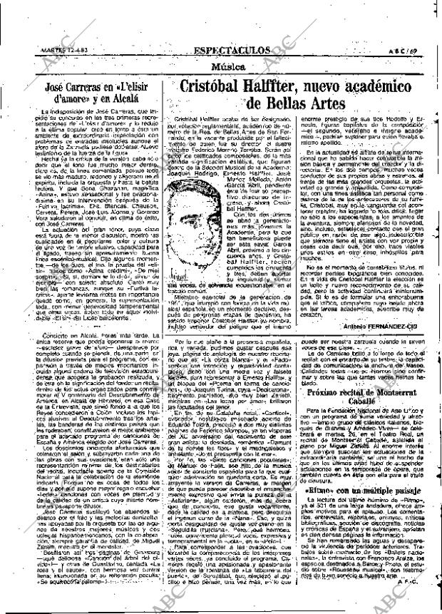 ABC MADRID 12-04-1983 página 69