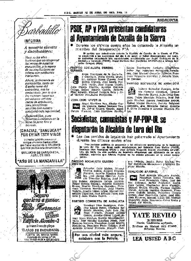 ABC SEVILLA 12-04-1983 página 38