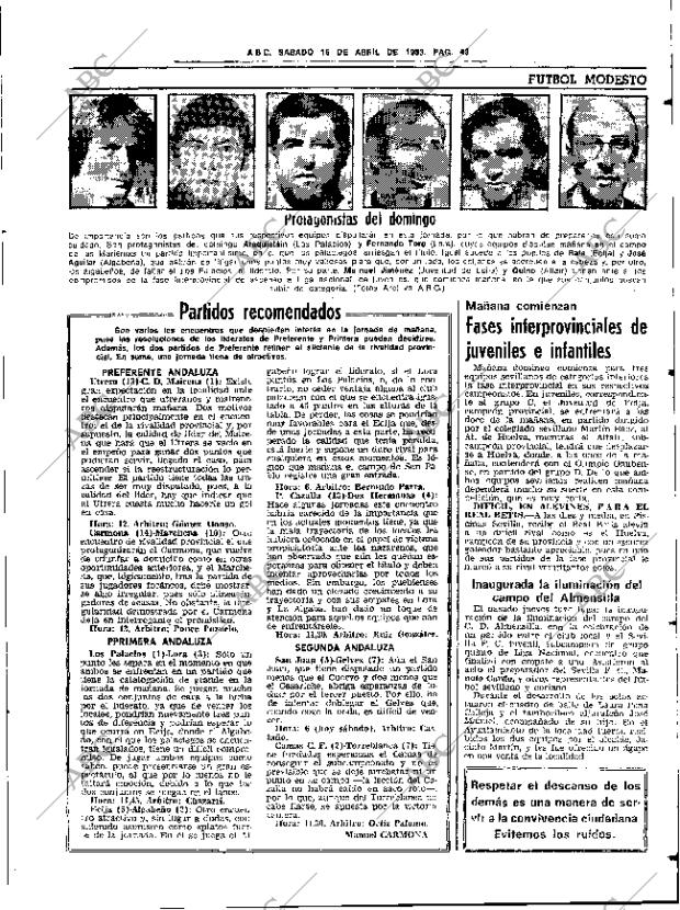 ABC SEVILLA 16-04-1983 página 57