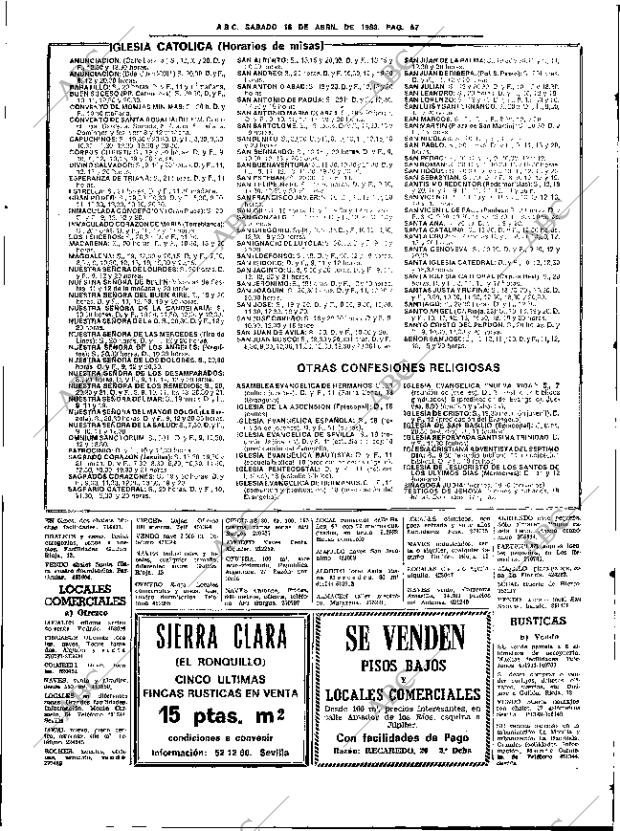 ABC SEVILLA 16-04-1983 página 71