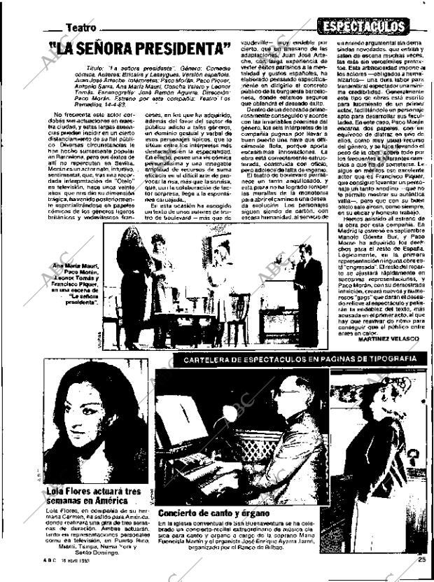 ABC SEVILLA 16-04-1983 página 89