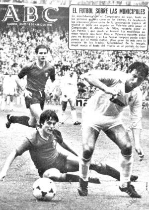 ABC MADRID 18-04-1983 página 1