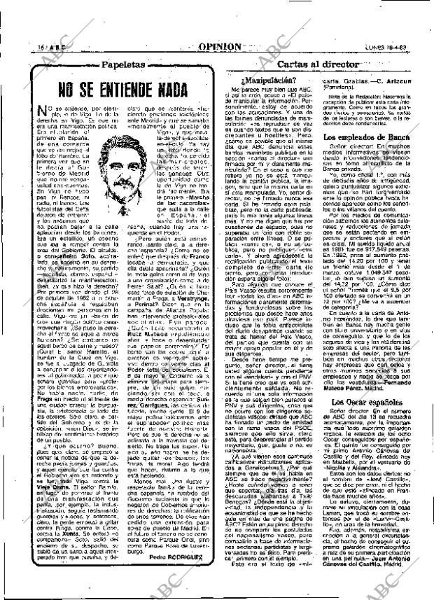 ABC MADRID 18-04-1983 página 16