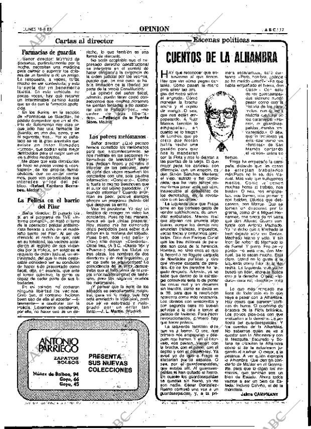 ABC MADRID 18-04-1983 página 17