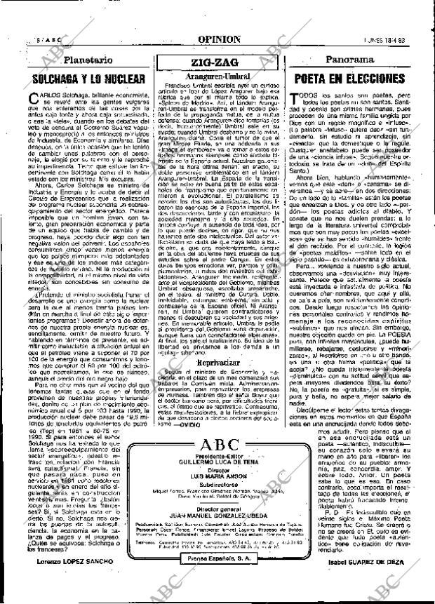 ABC MADRID 18-04-1983 página 18