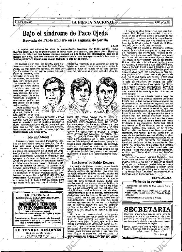 ABC MADRID 18-04-1983 página 31