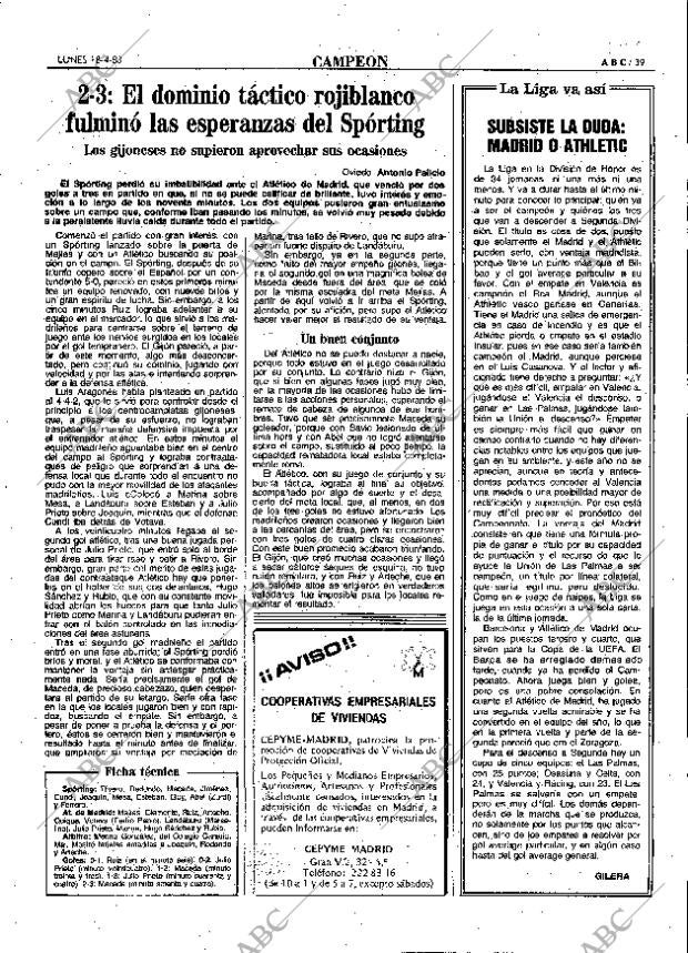 ABC MADRID 18-04-1983 página 39