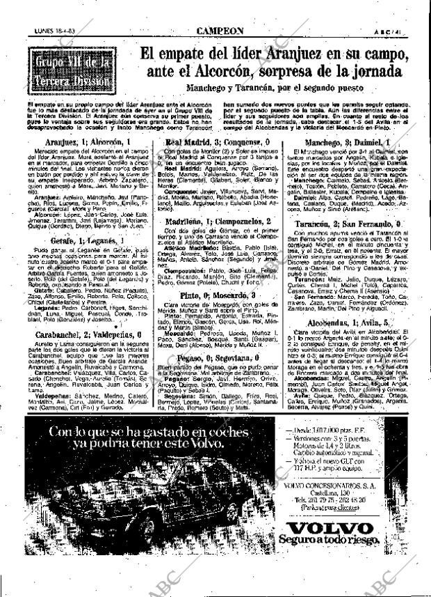 ABC MADRID 18-04-1983 página 41