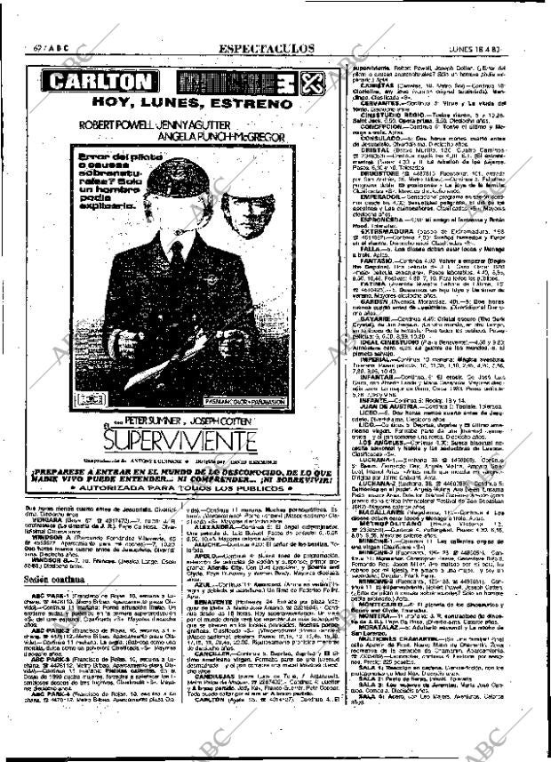 ABC MADRID 18-04-1983 página 62