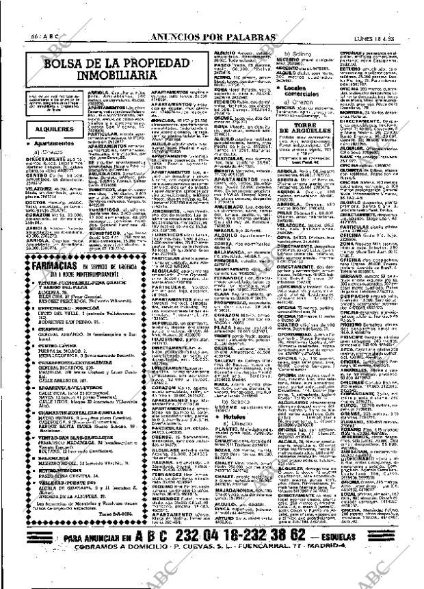 ABC MADRID 18-04-1983 página 66