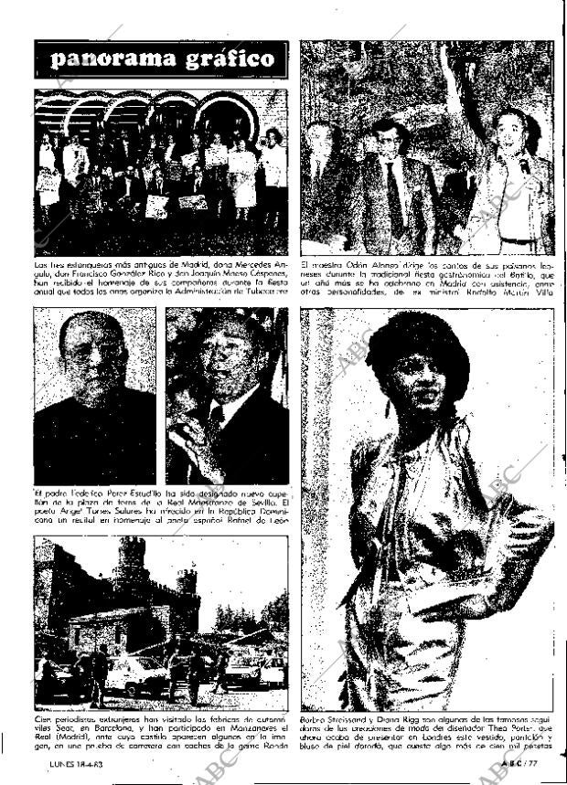 ABC MADRID 18-04-1983 página 83