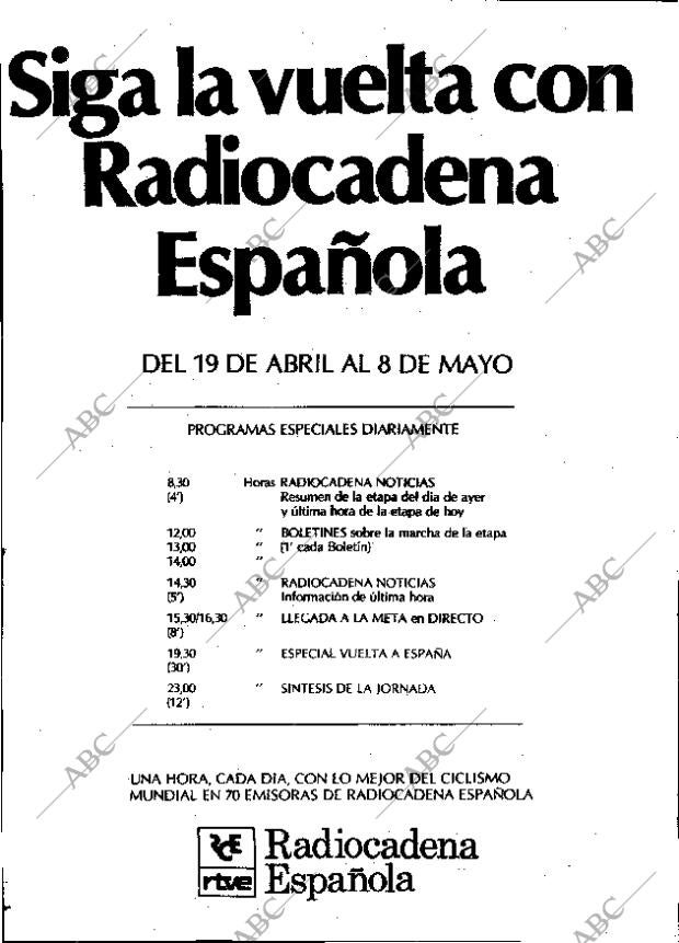 ABC MADRID 18-04-1983 página 84