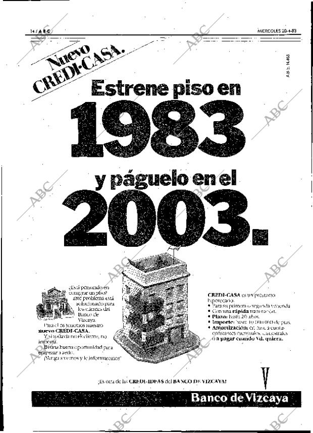 ABC MADRID 20-04-1983 página 14