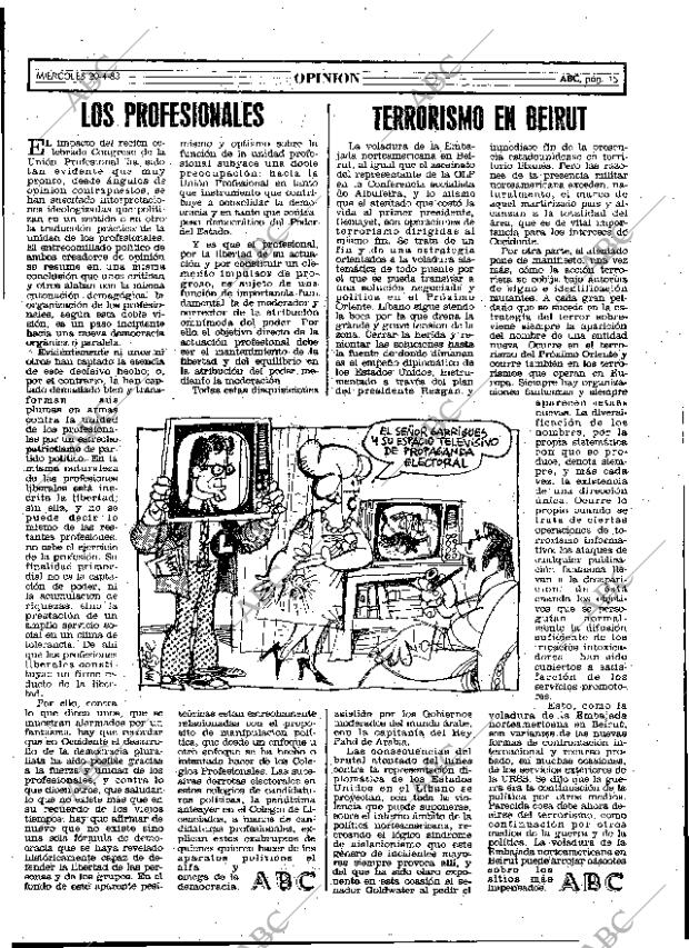 ABC MADRID 20-04-1983 página 15