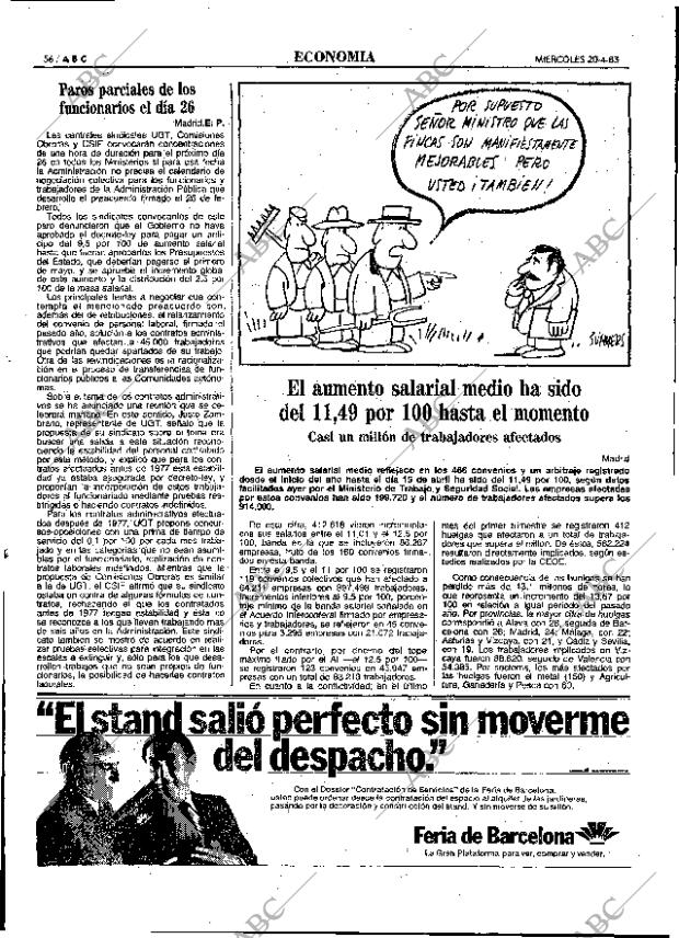 ABC MADRID 20-04-1983 página 56