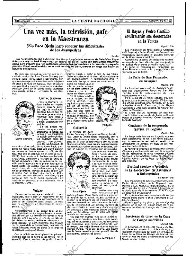 ABC MADRID 20-04-1983 página 64