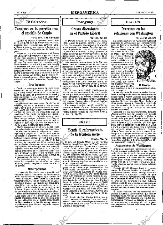 ABC MADRID 23-04-1983 página 30