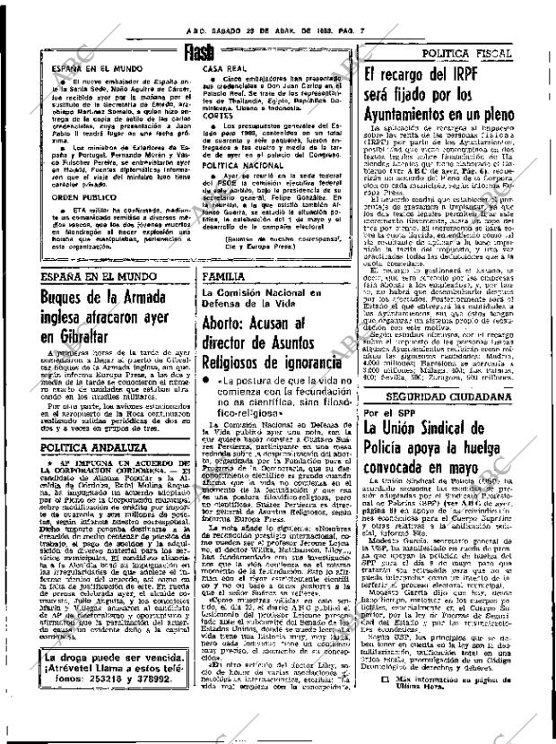 ABC SEVILLA 23-04-1983 página 17