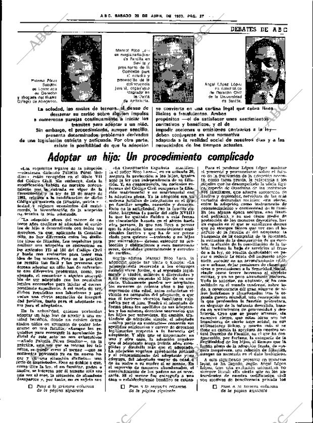 ABC SEVILLA 23-04-1983 página 37