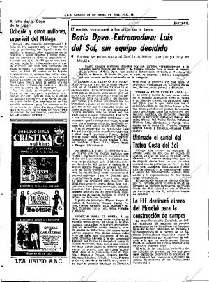 ABC SEVILLA 23-04-1983 página 50