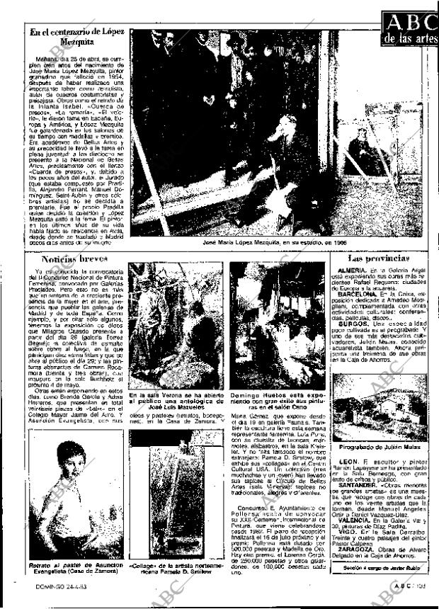 ABC MADRID 24-04-1983 página 103