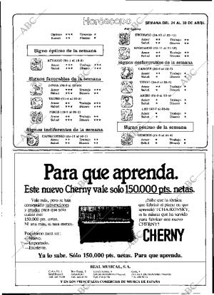 ABC MADRID 24-04-1983 página 162