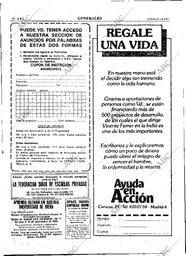 ABC MADRID 24-04-1983 página 94