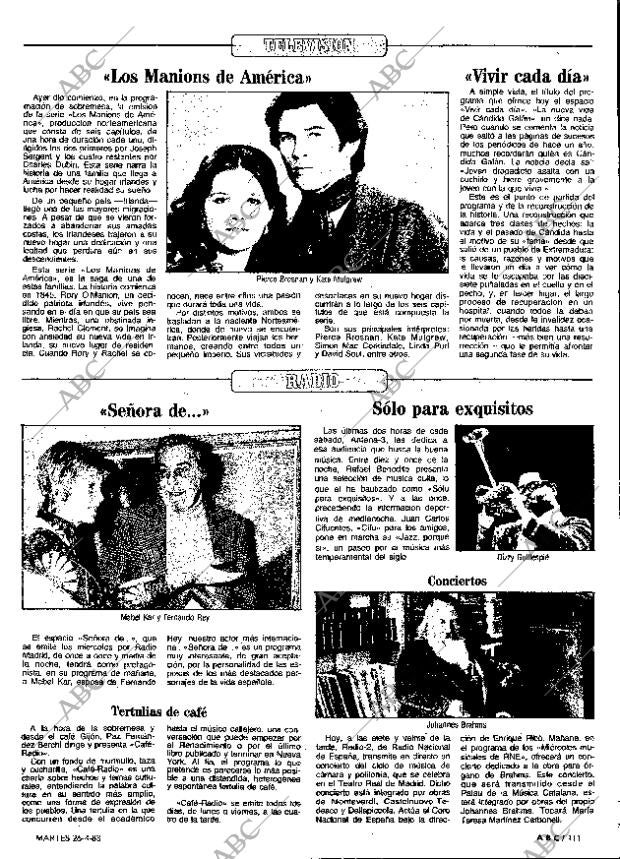 ABC MADRID 26-04-1983 página 111