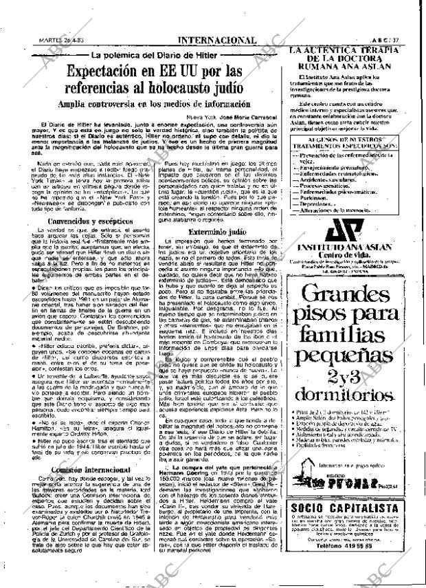 ABC MADRID 26-04-1983 página 37