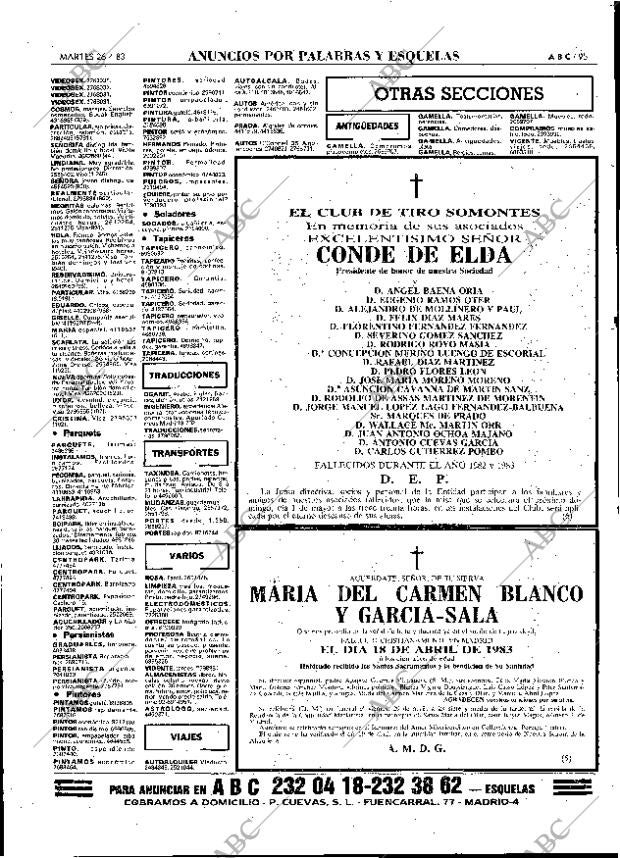 ABC MADRID 26-04-1983 página 95