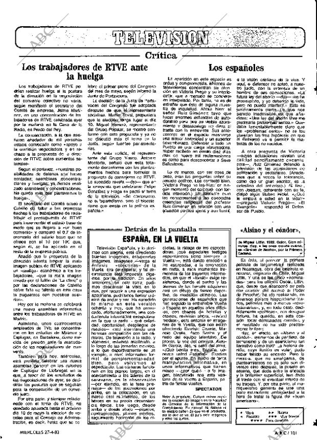 ABC MADRID 27-04-1983 página 101