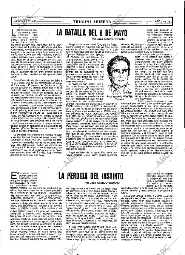 ABC MADRID 27-04-1983 página 33