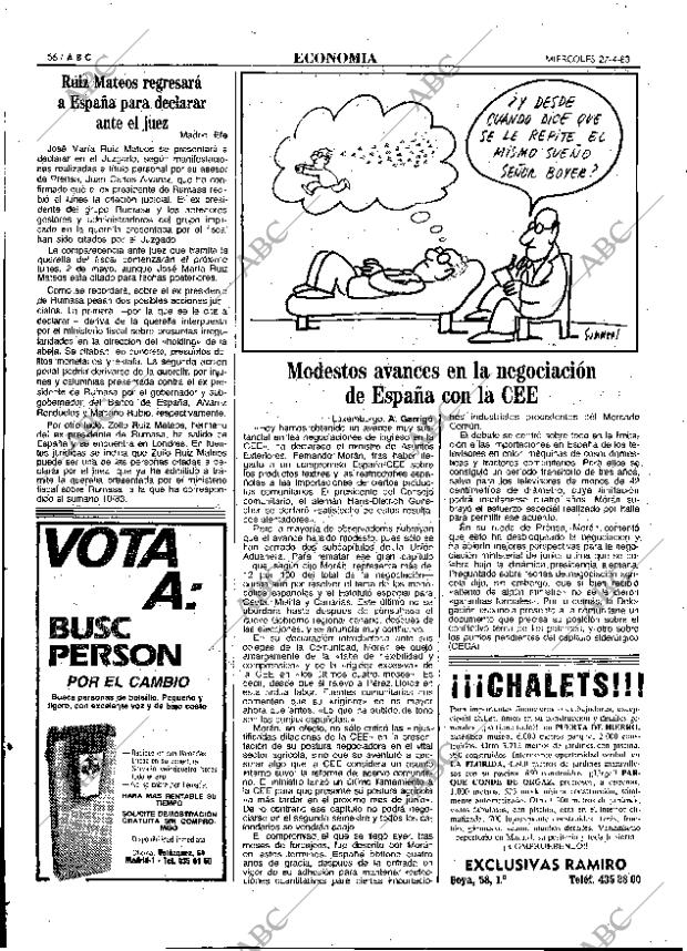 ABC MADRID 27-04-1983 página 56