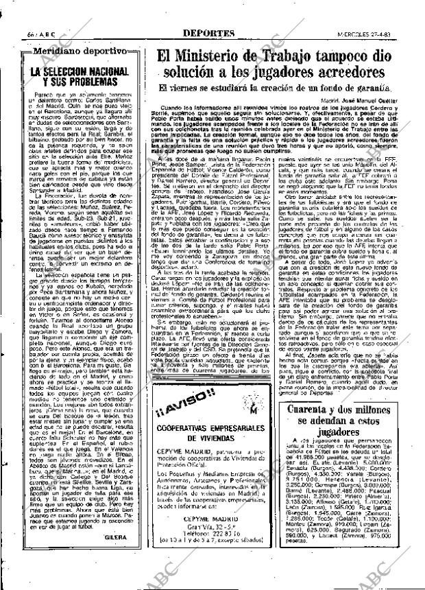 ABC MADRID 27-04-1983 página 66