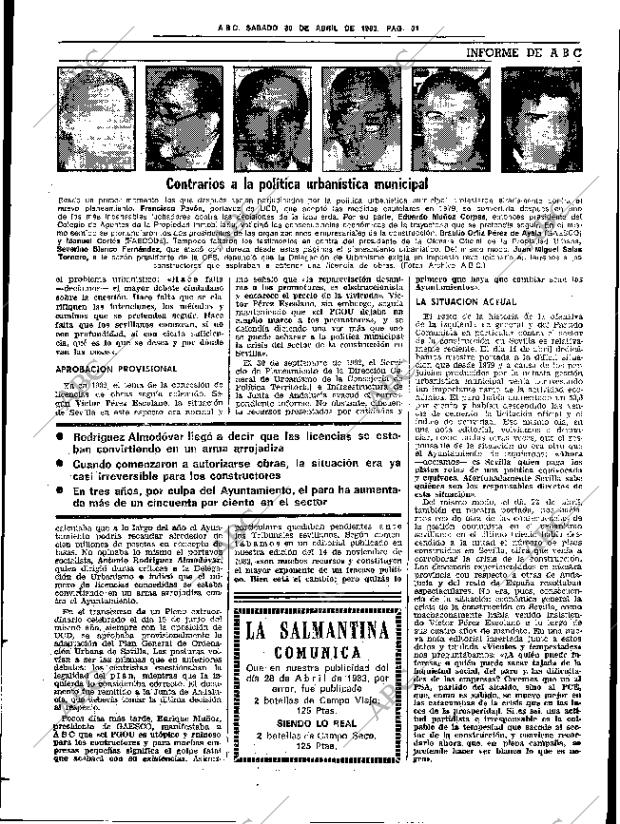 ABC SEVILLA 30-04-1983 página 45